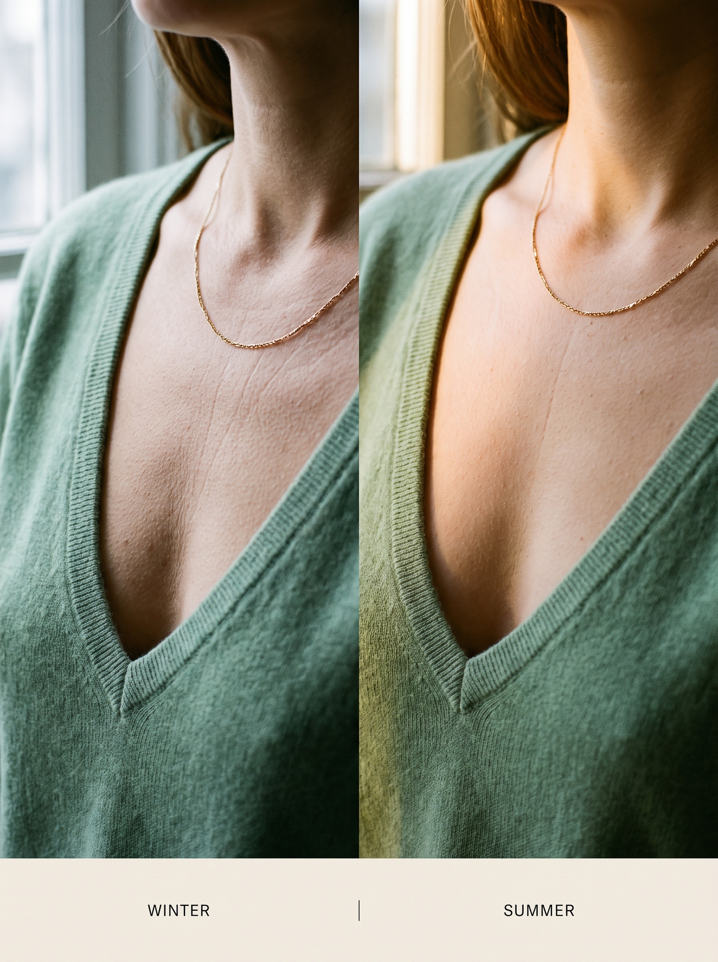 Décolleté Crepe That Arrives in One Winter Isn't Sun Damage — 7 Reasons the 'Damage Is Done' Advice Gets It Backwards