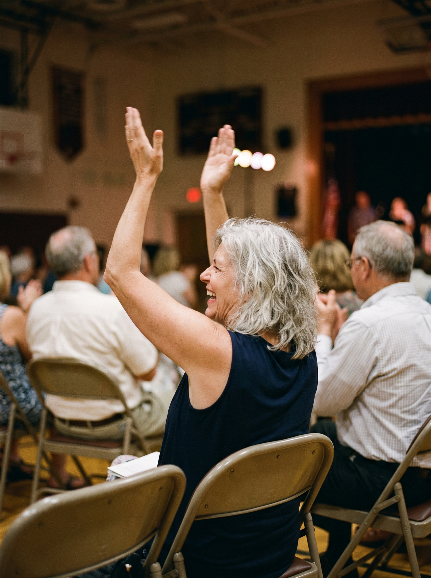 "I raised both arms to clap and I didn't think about it once." — from a reader letter, month five
