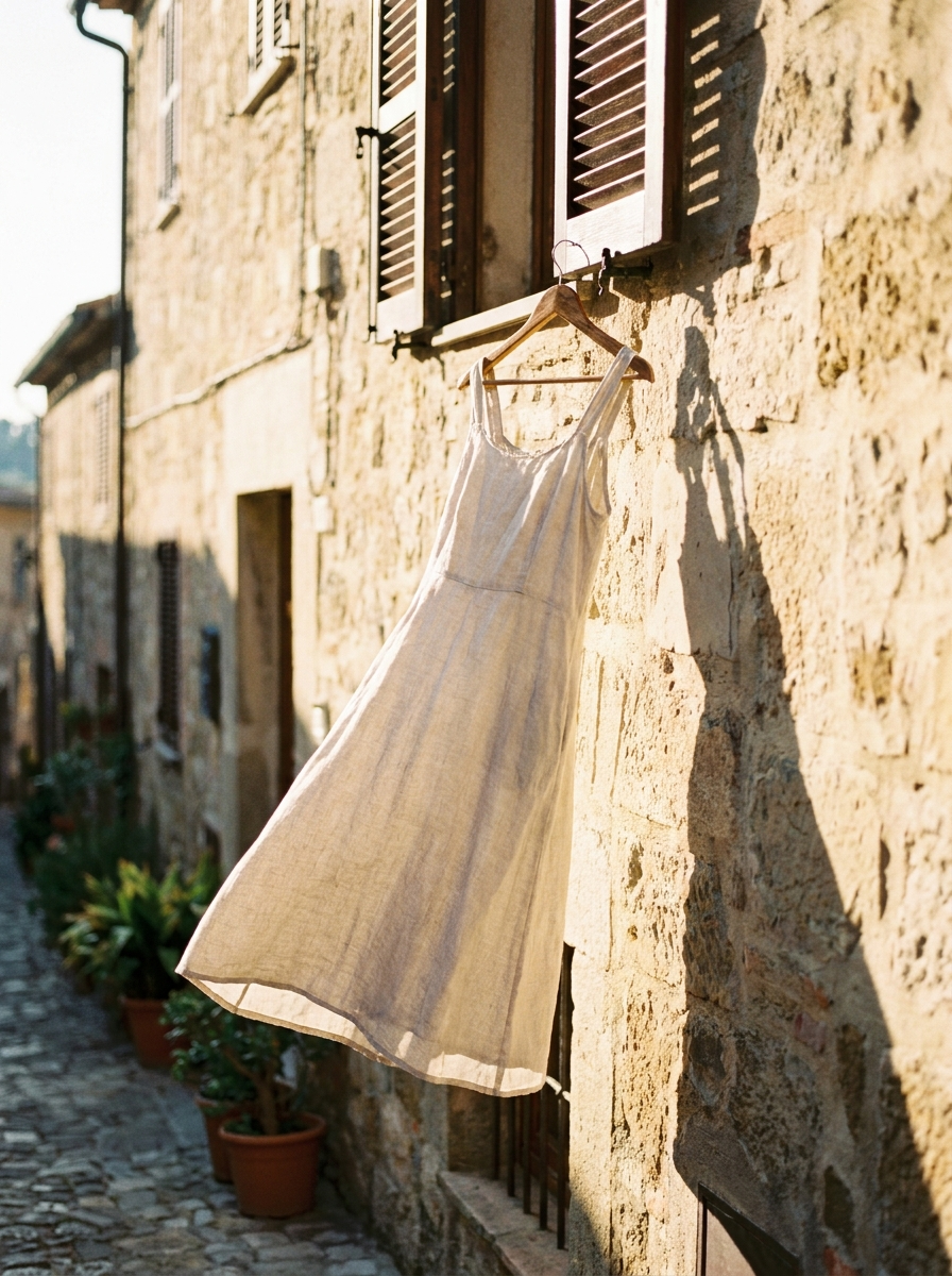 The dress is not the point. Reaching for it without negotiating is.