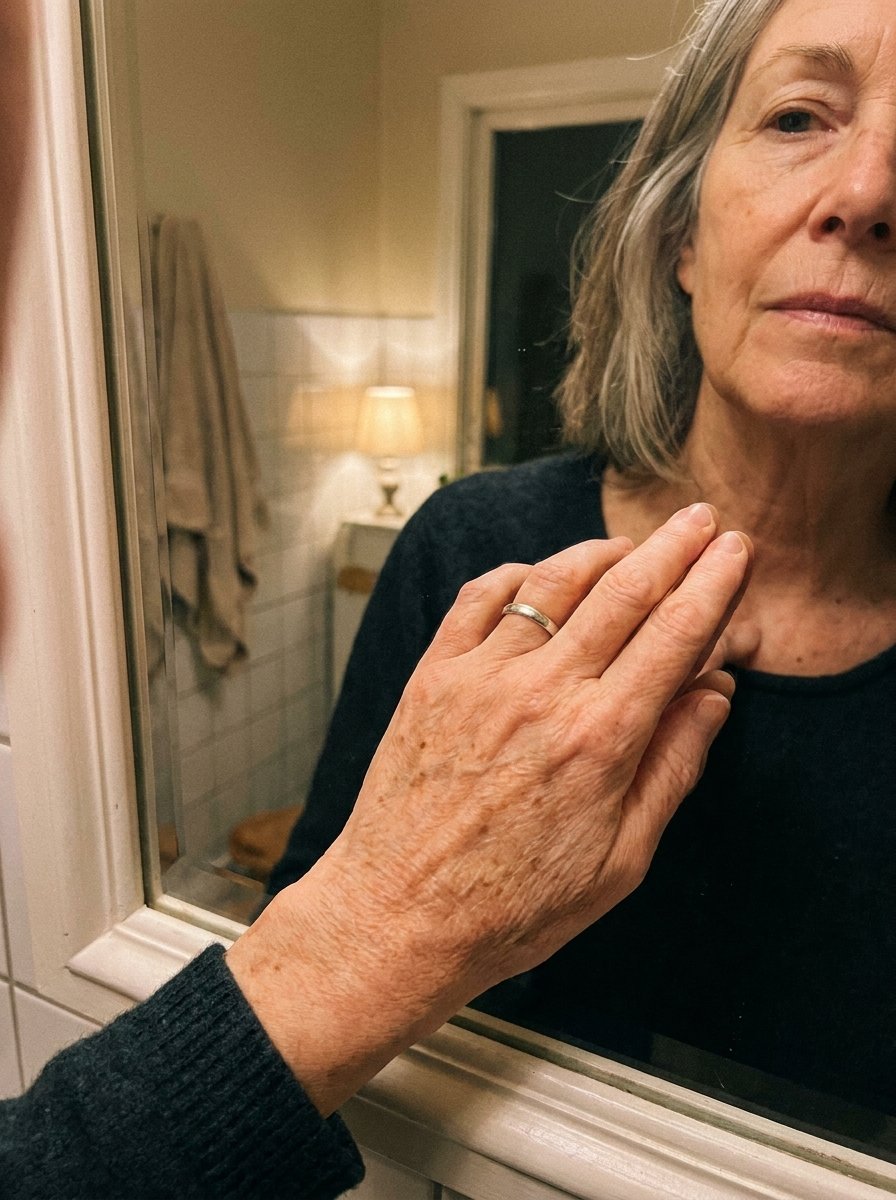 The two-finger test: press, release, count the seconds. Four or more means structure, not dryness — and structure is a feeding problem, not a moisturizing one.