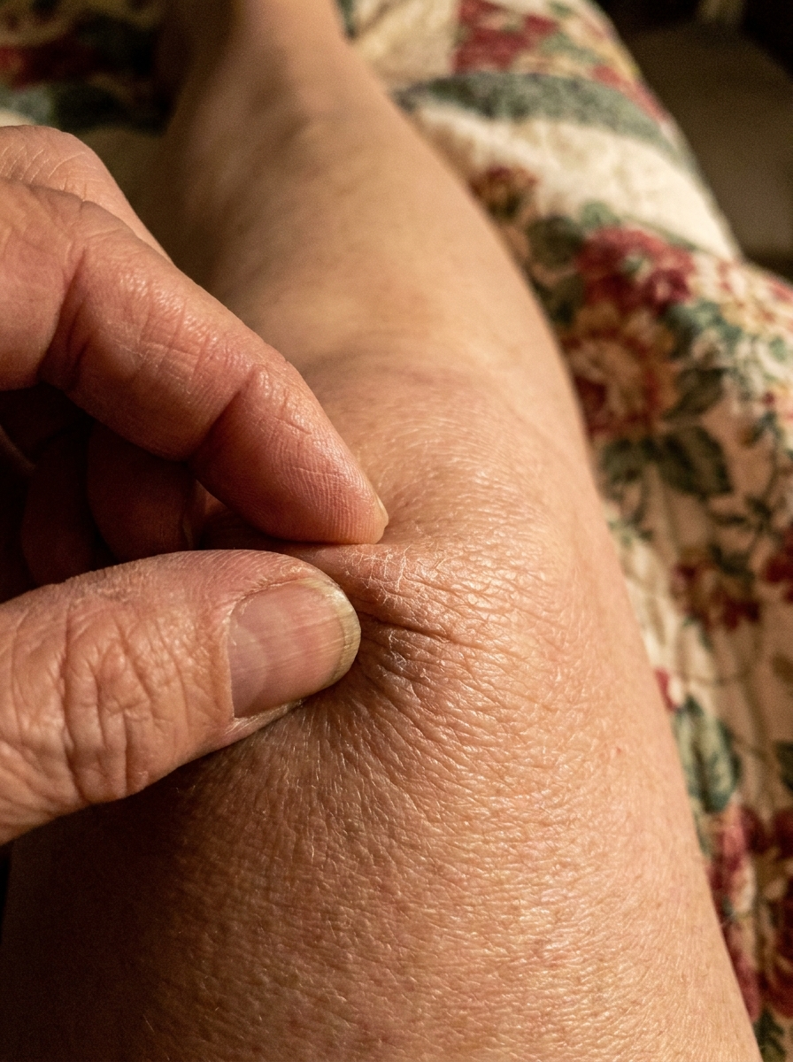 Count to Four With Two Fingers on Your Thigh