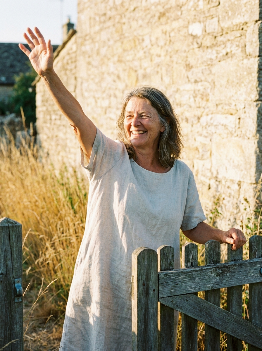 "I stopped waving," one reader wrote of the year her arms changed. This is what the opposite of that sentence looks like.